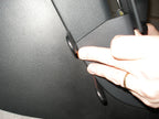 Brodit ProClip 853635 voor Infiniti G35 Sedan 2005-2006 en Infiniti G35 Coupe 2005-2007 - ProClip geplaatst in het voertuig