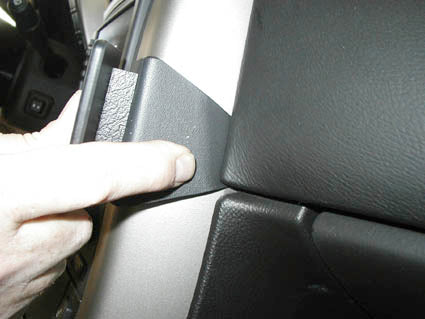 Brodit ProClip 853643 voor Chevrolet Corvette 2005-2007 - ProClip geplaatst in het voertuig