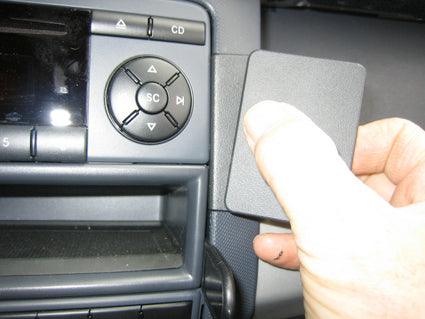 Brodit ProClip 853651 voor Smart ForFour 2004-2006 - ProClip geplaatst in het voertuig