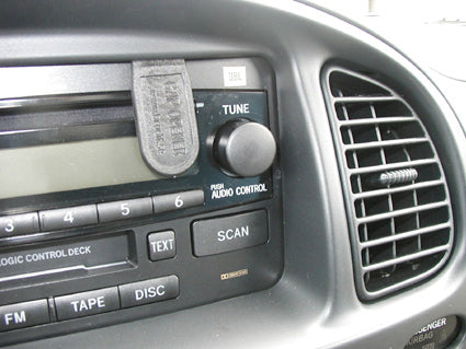 Brodit ProClip 853662 voor Toyota Tundra 2003-2005 - montagepositie op dashboard