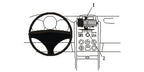 Brodit ProClip 853676 voor Suzuki Grand Vitara 2005-2015 - productfoto zwarte ABS montagebasis