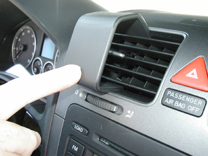 Brodit ProClip 853689 voor Volkswagen Rabbit 2007-2005, Volkswagen Jetta Wagon 2005-2009 e.a. - ProClip geplaatst in het voertuig