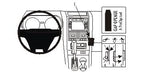 Brodit ProClip 853694 voor Ford Explorer Sport Track 2007-2010 en Ford Explorer 2006-2010 - productfoto zwarte ABS montagebasis