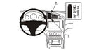 Brodit ProClip 853718 voor Saab 9-5 2006-2010 - productfoto zwarte ABS montagebasis