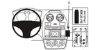 Brodit ProClip 853724 voor Ford Fiesta 2006-2008 - productfoto zwarte ABS montagebasis
