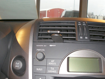 Brodit ProClip 853753 voor Toyota RAV 4 2006-2010 - montagepositie op dashboard