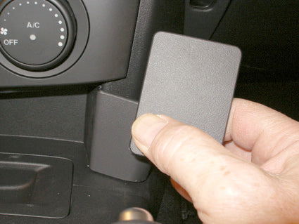 Brodit ProClip 853755 voor Mazda MX-5 2006-2008 en Mazda Miata 2006-2008 - ProClip geplaatst in het voertuig