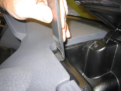 Brodit ProClip 853797 voor Ford Fusion 2006-2012 - ProClip geplaatst in het voertuig