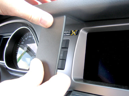 Brodit ProClip 853812 voor Audi Q7 2006-2015 - ProClip geplaatst in het voertuig