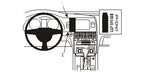 Brodit ProClip 853812 voor Audi Q7 2006-2015 - productfoto zwarte ABS montagebasis
