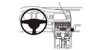 Brodit ProClip 853813 voor Audi Q7 2006-2015 - productfoto zwarte ABS montagebasis