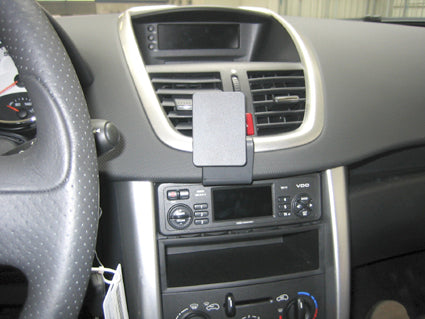 Brodit ProClip 853815 voor Peugeot 207 2006-2014 - installatiepositie