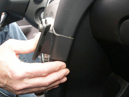 Brodit ProClip 853836 voor Toyota Yaris 4-doors 2007-2011 - ProClip geplaatst in het voertuig