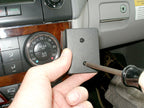 Brodit ProClip 853851 voor Mercedes Benz GL-Class 2006-2012 - detail van dashboardmontage