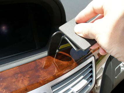 Brodit ProClip 853853 voor Mercedes Benz S-Class 2006-2013 - ProClip geplaatst in het voertuig