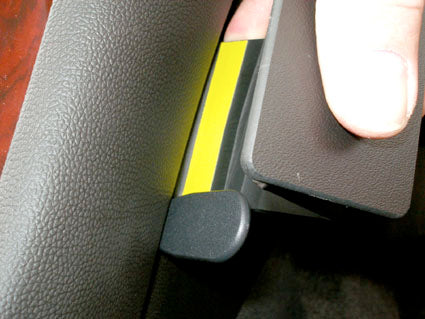 Brodit ProClip 853858 voor Cadillac EXT 2007-2013, Cadillac ESV 2007-2013 e.a. - ProClip geplaatst in het voertuig