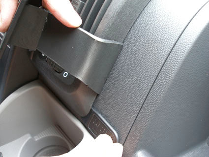 Brodit ProClip 853877 voor Citroen Jumper 2007-2014, Dodge Ram ProMaster Van 2014 e.a. - montagepositie op dashboard