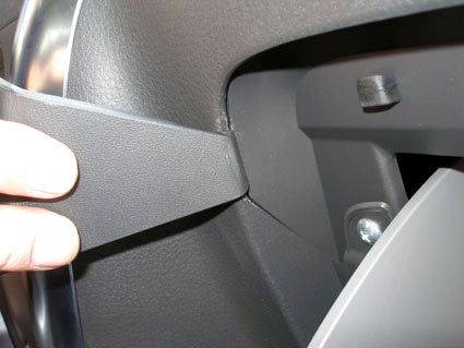 Brodit ProClip 853884 voor Fiat Sedici 2007-2009 en Suzuki SX4 2007-2015 - ProClip geplaatst in het voertuig
