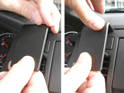 Brodit ProClip 853899 voor Chevrolet Epica 2007-2010 - detail van dashboardmontage