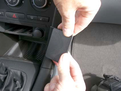 Brodit ProClip 853902 voor Saab 9-3 2007-2011 - ProClip geplaatst in het voertuig