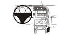 Brodit ProClip 853902 voor Saab 9-3 2007-2011 - productfoto zwarte ABS montagebasis