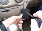 Brodit ProClip 853917 voor Kia Optima 2006-2010 en Kia Magentis 2007-2010 - detail van dashboardmontage
