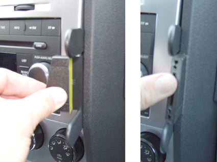 Brodit ProClip 853930 voor Dodge Nitro 2007-2012 - ProClip geplaatst in het voertuig