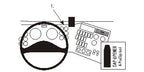 Brodit ProClip 853942 voor International Paystar 2000-2018, International 9000i-series 2000-2018 en International 5000-series 2000-2011 - productfoto zwarte ABS montagebasis
