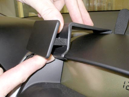 Brodit ProClip 853958 voor Kia Ceed 2007-2009 - ProClip geplaatst in het voertuig