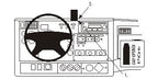 Brodit ProClip 853961 voor Kenworth W900-Series 2002-2005, Kenworth T800-Series 2002-2005 e.a. - productfoto zwarte ABS montagebasis