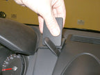 Brodit ProClip 853965 voor Nissan Rogue 2008-2013, Nissan Qashqai +2 2009-2013 en Nissan Qashqai 2007-2013 - ProClip geplaatst in het voertuig
