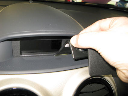 Brodit ProClip 853967 voor Opel Corsa 2007-2014 - ProClip geplaatst in het voertuig