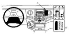 Brodit ProClip 853969 voor Iveco Daily 2006-2014 - productfoto zwarte ABS montagebasis