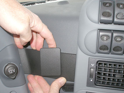 Brodit ProClip 853970 voor Iveco Stralis 2001-2012 - detail van dashboardmontage