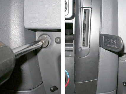 Brodit ProClip 853973 voor Citroen Jumpy 2nd Gen 2007-2016, Fiat Scudo 2007-2016 e.a. - montagepositie op dashboard