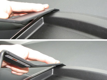 Brodit ProClip 853984 voor Toyota Auris Full Hybrid 2007-2012 en Toyota Auris 2007-2012 - montagepositie op dashboard