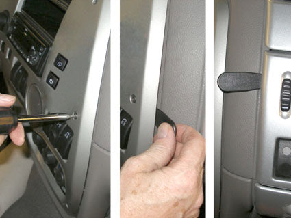 Brodit ProClip 853988 voor Daf XF 2006-2013 - montagepositie op dashboard