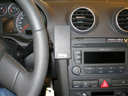 Brodit ProClip 853990 voor Audi S3 2007-2013, Audi S3 2008-2013 e.a. - installatiepositie
