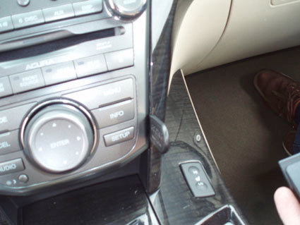 Brodit ProClip 854030 voor Acura MDX 2007-2013 - montagepositie op dashboard