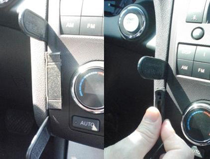 Brodit ProClip 854037 voor Nissan Altima 2007-2012 - ProClip geplaatst in het voertuig