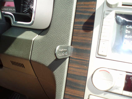 Brodit ProClip 854040 voor Lincoln Navigator 2007-2014 - montagepositie op dashboard