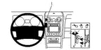 Brodit ProClip 854042 voor Lincoln MKZ 2007-2009 - productfoto zwarte ABS montagebasis