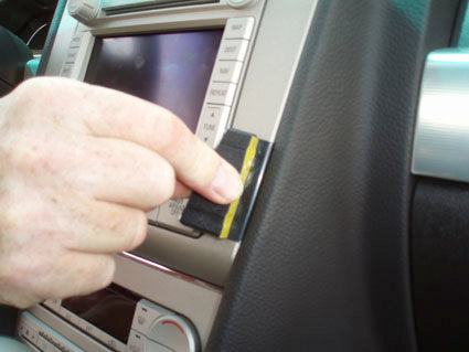 Brodit ProClip 854043 voor Lincoln MKZ 2007-2009 - montagepositie op dashboard