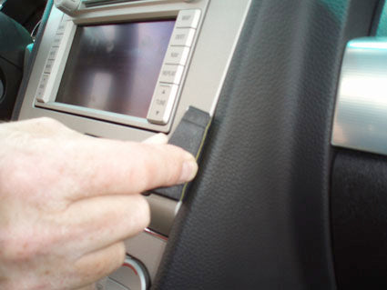 Brodit ProClip 854043 voor Lincoln MKZ 2007-2009 - ProClip geplaatst in het voertuig