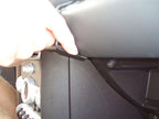 Brodit ProClip 854046 voor Mini Roadster 2011-2016, Mini One 2007-2015 e.a. - detail van dashboardmontage
