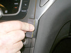 Brodit ProClip 854056 voor Ford Mondeo 2008-2014 - montagepositie op dashboard