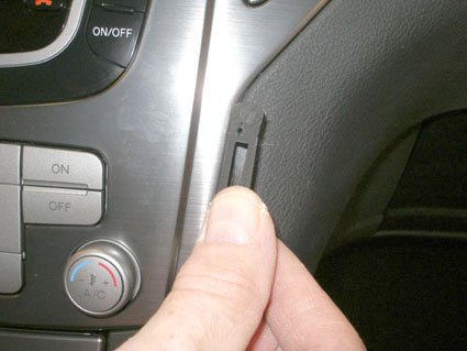 Brodit ProClip 854056 voor Ford Mondeo 2008-2014 - ProClip geplaatst in het voertuig