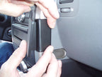 Brodit ProClip 854066 voor Nissan X-Trail 2008-2013 - montagepositie op dashboard