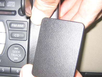 Brodit ProClip 854066 voor Nissan X-Trail 2008-2013 - detail van dashboardmontage