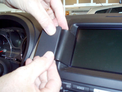 Brodit ProClip 854067 voor Nissan X-Trail 2008-2013 - detail van dashboardmontage